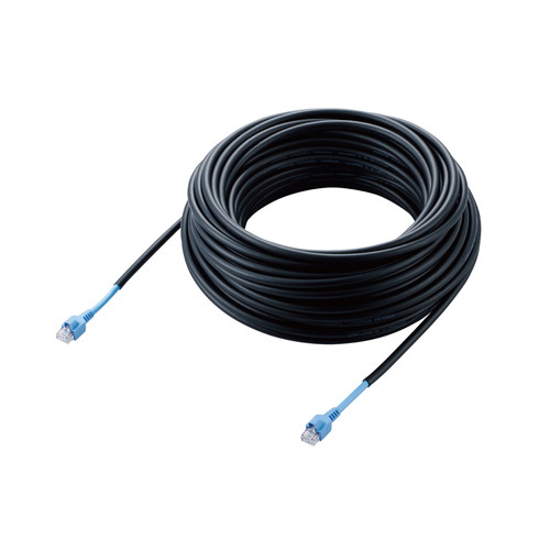 エレコム 屋外用 LANケーブル(Cat5E) 30m ブラック LD-VAPFR BK30(LD-VAPFR/BK30) メーカー在庫品