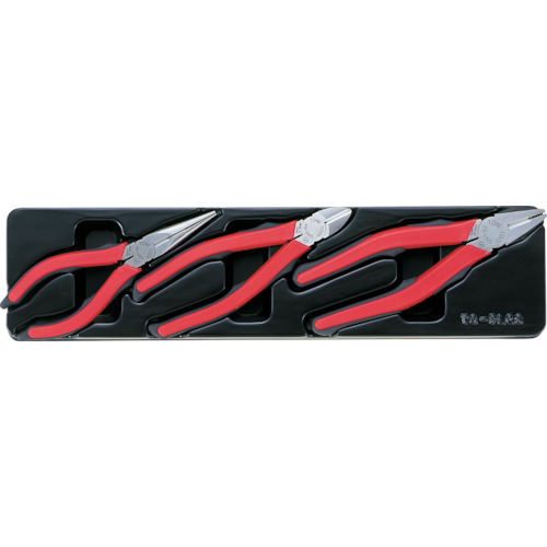 TONE プライヤ 3点セット 1セット(PLG3) 取り寄せ商品
