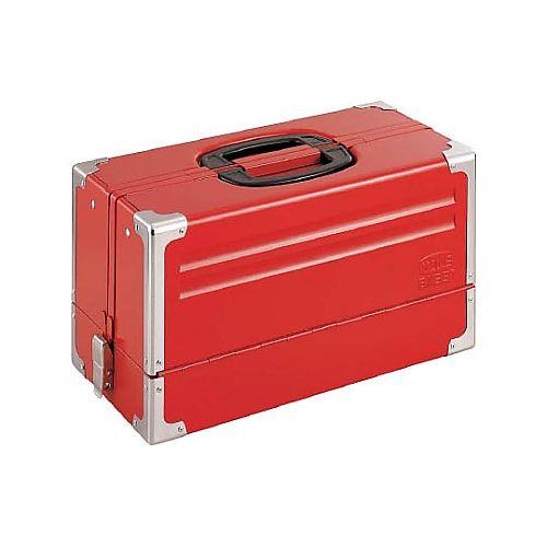 TONE ツールケース（メタル） V形3段式 433X220X240mm BX331(61-2480-88) 取り寄せ商品 14,769円
