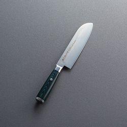 ノーブランド 濃州孫六作 ダマスカス三徳包丁(K51204029) 取り寄せ商品