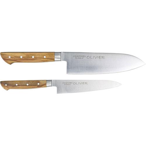 バイアキッチン オリーブキッチンナイフ2点セット(K50902815) 取り寄せ商品