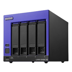 アイオーデータ 高速CPU搭載4ドライブNAS 80TB(HDL4-Z25SI3B80B) 取り寄せ商品