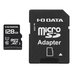 アイ・オー・データ機器 UHS-ImicroSDカード128GB(MSDU1-128G/NC) 取り寄せ商品
