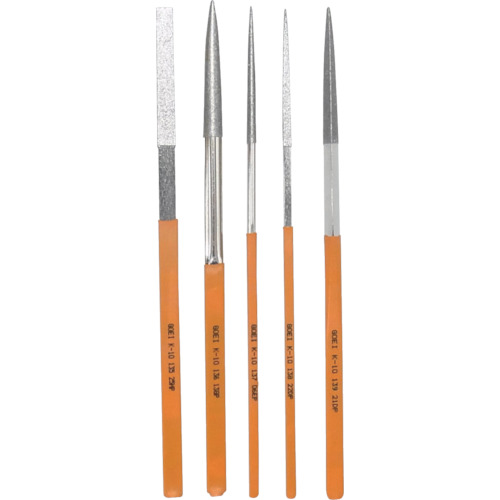 呉英製作所 DIAヤスリ 5点セット K-10 1セット(K-10-SET) 取り寄せ商品