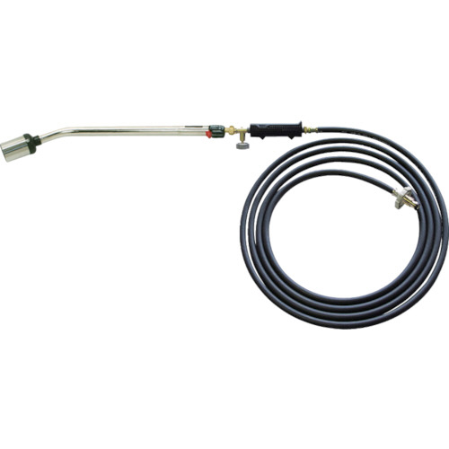 栄製機 プロパンバーナーセット 圧電点火装置付 火口径Φ60mmホース5m 1台(A-7-5M) 取り寄せ商品 21,528円
