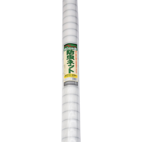 ダイオ化成 農園芸用 銀糸入防虫ネット 透光率90% 2.1m×20m 1巻(414630) 取り寄せ商品 6,877円