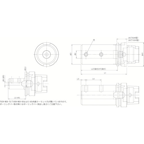 京セラ ツーリング機器 1個(T100H-C40-105) 取り寄せ商品