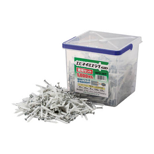 ロブテックス エビ 徳用セット ネイルプラグ 5X35mm 1パック(800本)(NP535T) 取り寄せ商品