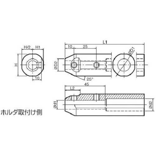 京セラ 内径加工用ホルダ 1個(SHA1023-120) 取り寄せ商品