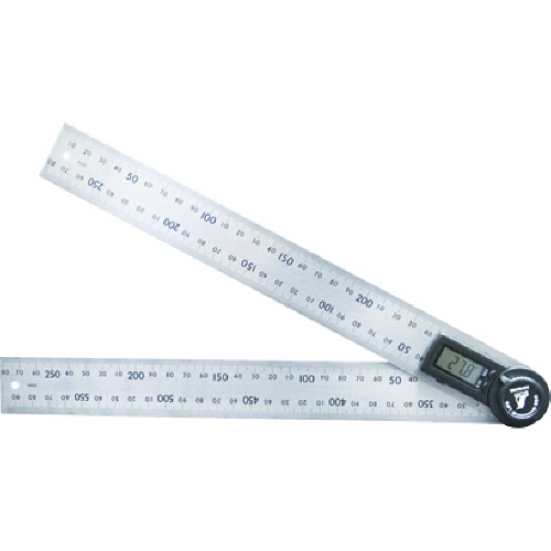 シンワ測定 シンワ デジタルプロトラクター30cm(ホールド機能付) 1個(62496) 取り寄せ商品 6,683円