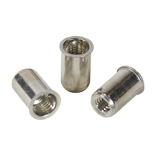 ロブテックス エビナット(アルミニウム)箱入 適正カシメ板厚0.5-3.2mm 1箱(1000本)(NAK-6M) 取り寄せ商品