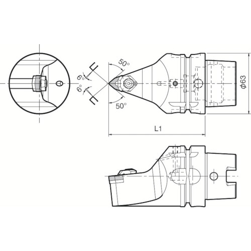京セラ ツーリング機器 1個(T63H-WWMNN-L08) 目安在庫=○