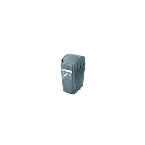八幡化成 way-be302 ゴミ箱 グレー 2L 1ケース(36個入)(68-0989-69) 取り寄せ商品