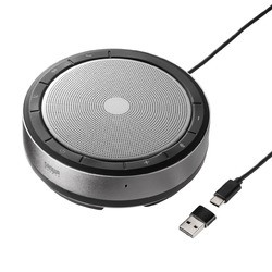 サンワサプライ 会議スピーカーフォン（Bluetooth/USB対応）(MM-BTMSP6) メーカー在庫品