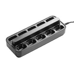 サンワサプライ ワイヤレスガイド用充電器(10台用)(MM-WGS6-CL1) 取り寄せ商品