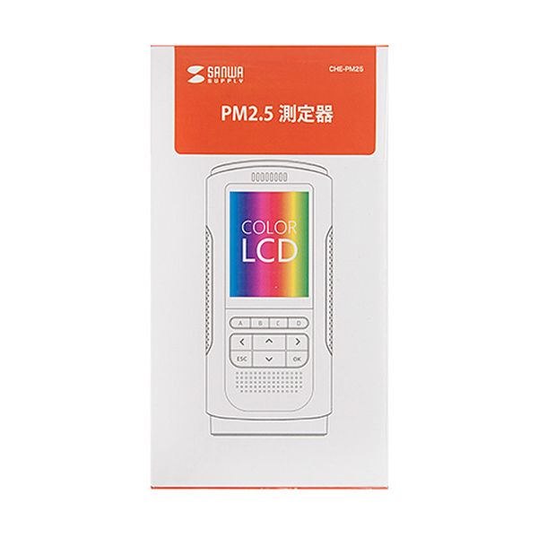 サンワサプライ CHE-PM25 PM2.5測定器 取り寄せ商品