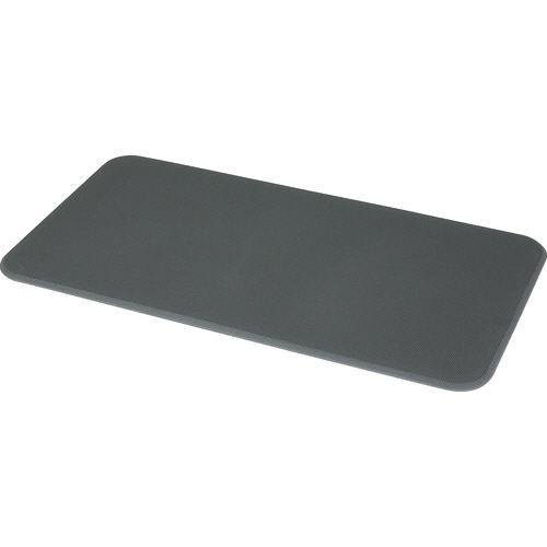 カーボーイ 足腰マット ラウンドコーナータイプ 450×900mm グレー 1枚(AM-459012GY) 取り寄せ商品