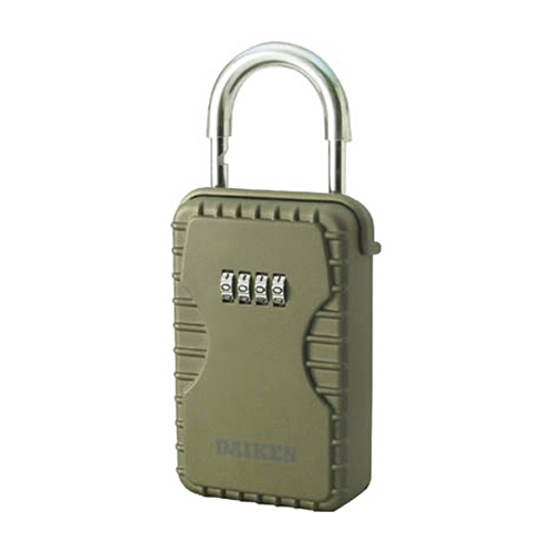 ダイケン ボックス付南京錠 キー保管ボックス 1個(DK-N200) 取り寄せ商品