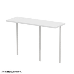 サンワサプライ サブテーブルW1100mm用(ホワイト)【受注生産品】(EST-110W) 取り寄せ商品