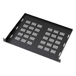 サンワサプライ CP-SVNT1UBKA EIA用スリット付棚板(1U) 取り寄せ商品