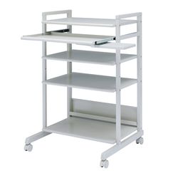 サンワサプライ スチール製ハイスタンドパソコンラック(W670×D644×H1071mm)(RAC-EC7SN2) 取り寄せ商品