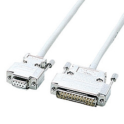 サンワサプライ RS-232Cケーブル 10m KRS-423XF10N メーカー在庫品