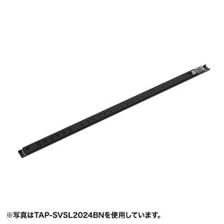 サンワサプライ 19インチサーバーラック用コンセント(15A)(TAP-SVSL1524BN) 取り寄せ商品 24,058円