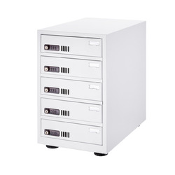 サンワサプライ CAI-CAB112W 個別管理用タブレット保管庫(5台収納) メーカー在庫品