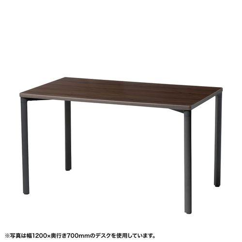 サンワサプライ eテーブル(濃い木目)W1200×D600×H700【受注生産品】(MEF-12060M) 取り寄せ商品