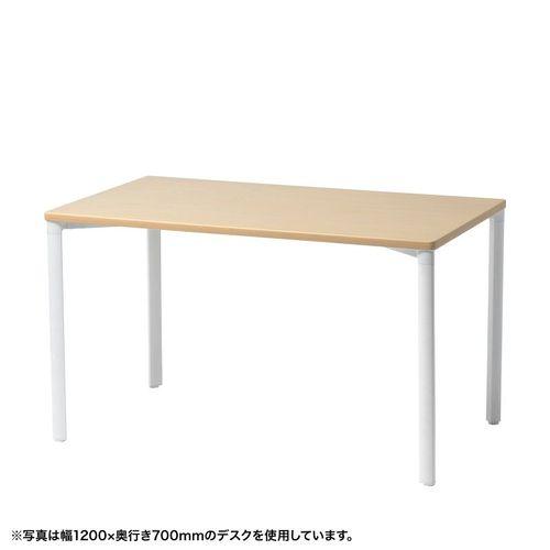 サンワサプライ eテーブル(薄い木目)W1400×D600×H700【受注生産品】(MEF-14060LM) 取り寄せ商品