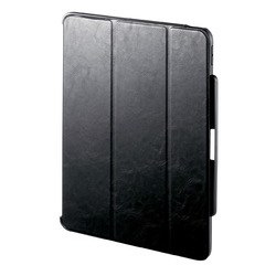 サンワサプライ iPad Air 13インチ（M2/2024）用タッチペン収納ポケット付きケース(PDA-IPAD2114BK) メーカー在庫品 5,330円