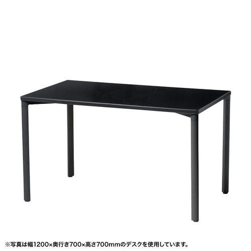 サンワサプライ eテーブル(ブラック)W1000×D800×H800【受注生産品】(MEF-10080BK80) 取り寄せ商品