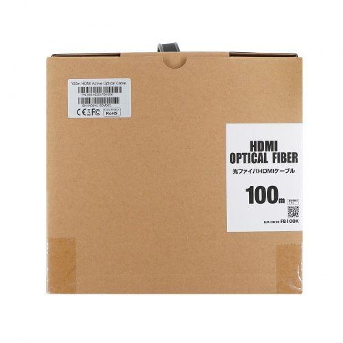 サンワサプライ KM-HD20-FB100K 光ファイバHDMIケーブル 100m メーカー在庫品