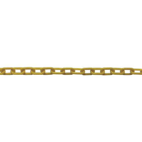 ニッサチェイン プラスチックチェイン 黄 2mm×30m 1本(PW20 YELLOW) 取り寄せ商品