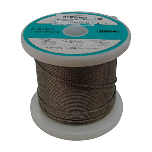 ニッサチェイン ステンレスワイヤーロープ 1.0mm×150m 1巻(TSY-10-150) 取り寄せ商品