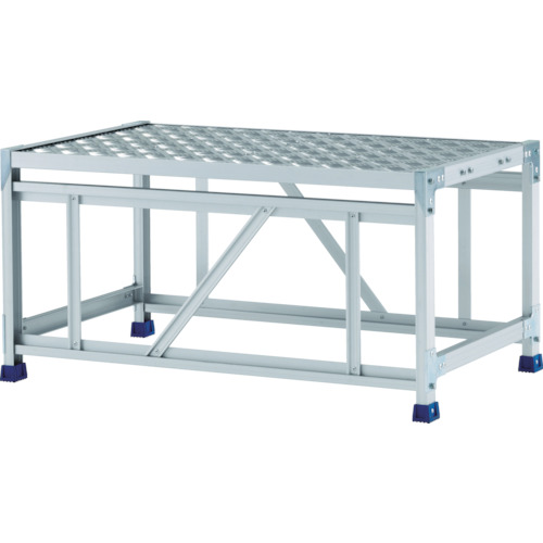 アルインコ 作業台(天板縞板タイプ)1段 1台(CSBC156S) 取り寄せ商品 34,145円