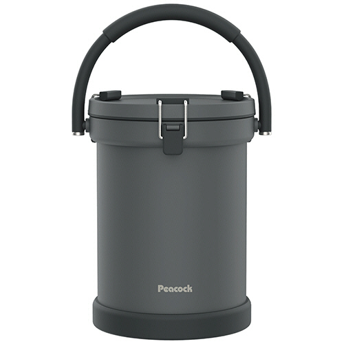 ピーコック クーラーバケット 9.5L ダークグレー 1台(IGN-100(H)) 目安在庫=○