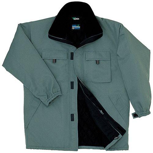 ミドリ安全 防寒作業服 撥水加工 コート M3126上 グリーン 3L 1着(M3126-UE-3L) 取り寄せ商品 10,903円