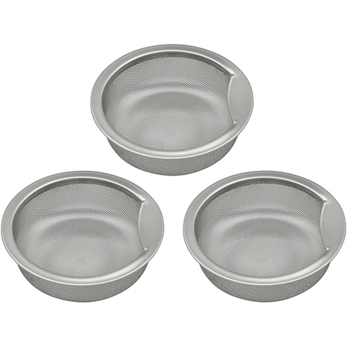 カクダイ GAONA 流し用浅型ゴミカゴ(ステンレス) 1パック(3個)(GA-PB053) 目安在庫=○ 7,146円