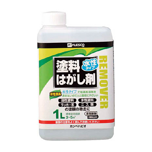 カンペハピオ ALESCO カンペ 水性タイプ塗料はがし剤 1L 1本(4240011) 取り寄せ商品 6,574円