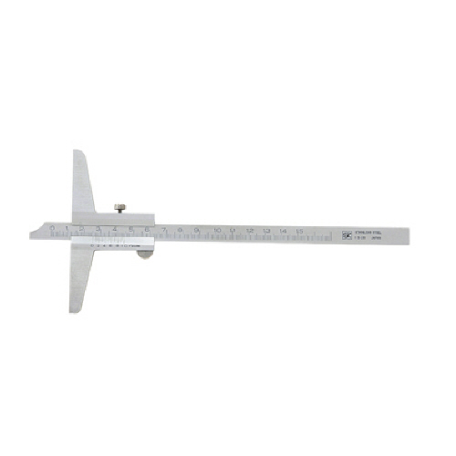 新潟精機 カルマデプスゲージ 測定範囲0-150mm 1個(CDS-15) 取り寄せ商品