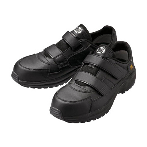 ミドリ安全 静電 超軽量 樹脂先芯入りスニーカー SL-615S(ブラック) 26.0cm 1足(SL615SBK26.0) 目安在庫=○