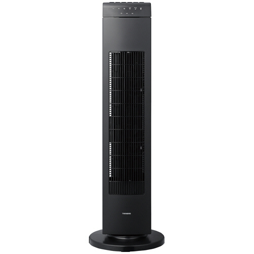 ツインバード タワーファン ブラック 1台(EF-D914B) 目安在庫=○