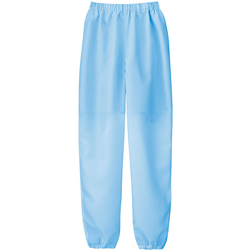 ミドリ安全 クリーンウェア 女子クリーンスラックス SL3205B ブルー LL 1着(SL3205B-SITA-LL) 取り寄せ商品