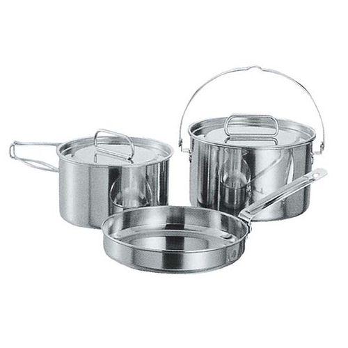 CAPTAIN　STAG ラグナ ステンレスクッカー Mセット M-5530(63-7315-38) 取り寄せ商品
