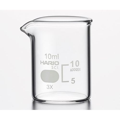HARIO ビーカー 10mL 144個入 B-10 SCI(6-214-42) 取り寄せ商品