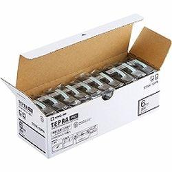 キングジム ＰＲＯテープエコパック透明ラベル ST6K-10PN 取り寄せ商品
