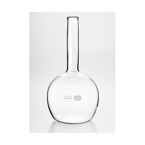 HARIO 平底フラスコ 5000mL HF-5LSCI(64-8927-60) 取り寄せ商品