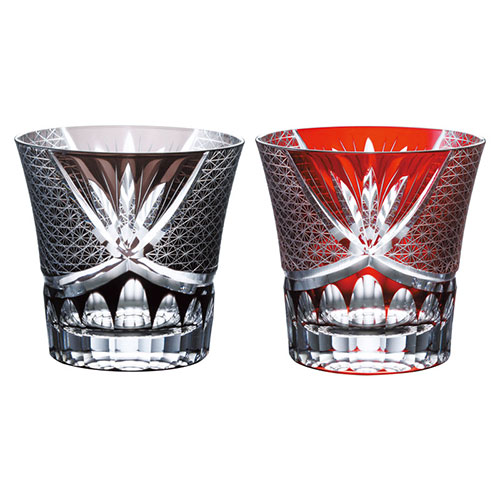 グラスワークスナルミ グラスワークスナルミ スワール ペアオールド 【約280ml・約φ90×85mm×2】  (22609202) 取り寄せ商品