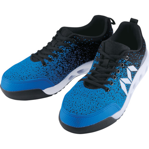 丸五 マンダムニット#001 ブルー/ブラック 28.0cm 1足(MNDMNIT001-BL/BK-280) 目安在庫=○